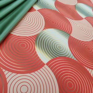 PRINTED DUCHESS SATIN